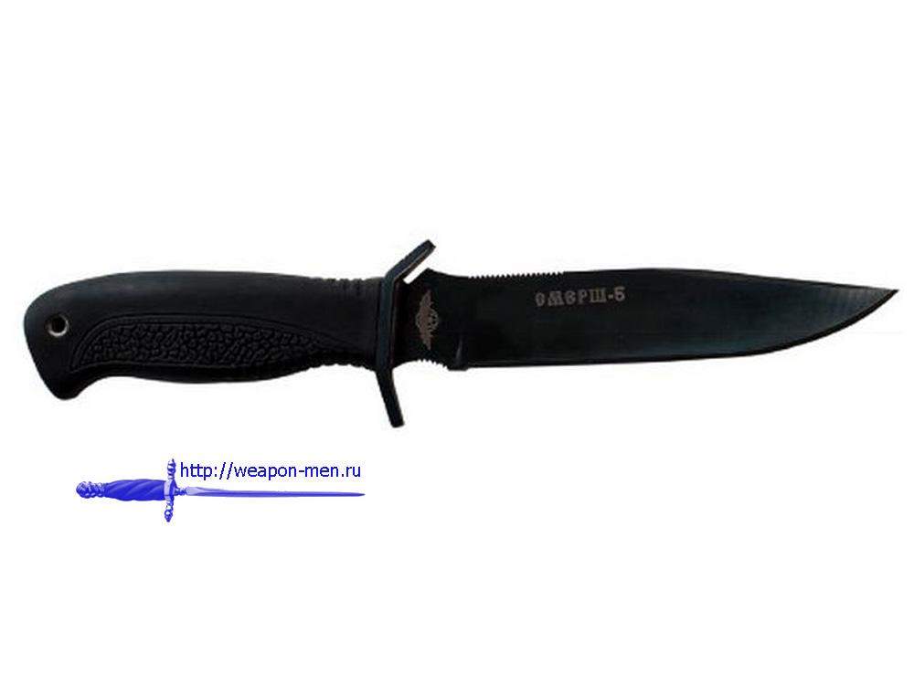 Боевой нож Смерш-5, гражданская версия, нержавеющая сталь